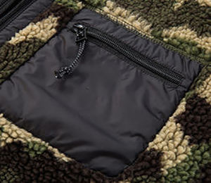 Fabricant professionnel de vestes en sherpa sur mesure, coupe parfaite, prix bas, logo personnalisé, vestes en sherpa les plus vendues - Product Image 6