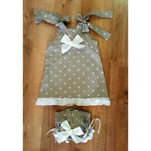 Conjuntos de Ropa de Algodón para Bebés Niñas 2 Piezas-POIS TORTORA - Product Image 1