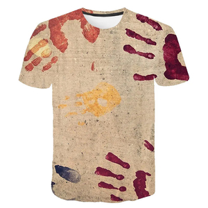 Camisetas de manga corta con estampado a la moda para hombre, hechas de algodón y fibra de bambú, el mejor tamaño y función ligera, directo a Pakistán - Product Image 2