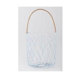 Juego de tres cestas de almacenamiento Excelente diseño Cesta de almacenamiento de alimentos hecha a mano Metal de calidad superior - Product Image 3