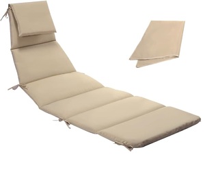 Coussin de remplacement et tissu pour parasol pour chaise longue suspendue d'extérieur, chaise hamac suspendue - Product Image 1