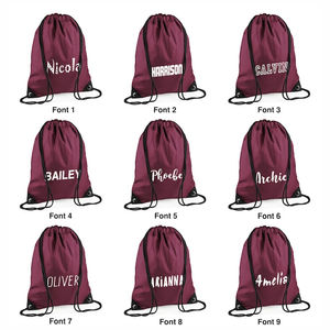 Bolsas con Cordón Personalizadas de Alta Calidad, Ligeras y Modernas para Jugadores de Tenis, Tamaño Adulto - Product Image 4