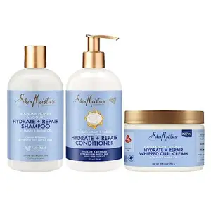 Capelli nutrienti/leviganti tipo Paraben-Free Shea senza solfato umidità Manuka miele e Yogurt Shampoo per capelli e balsamo