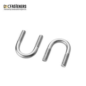 Perno en forma de U de acero inoxidable DIN3570 con tuerca y arandela - Product Image 4