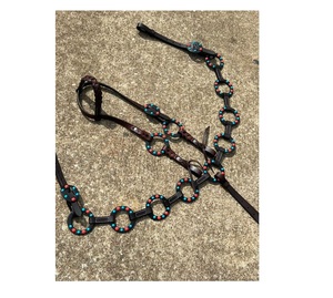 Juego de tachuelas de caballo occidental de la mejor calidad con Conchos decorativos Equipo de equitación elegante y funcional disponible a granel - Product Image 2