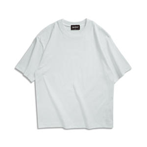 T-shirt vierge de haute qualité 260 Gsm t-shirts imprimés en coton personnalisés pour hommes T-shirt surdimensionné lourd pour hommes - Product Image 2