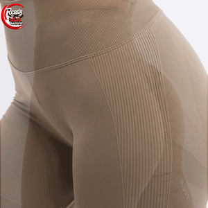 Custom Activewear Gym FitnessSeamless High Waiss Workout Sets for Women With Logo - Product Image 5