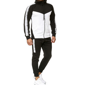 Survêtement de jogging de haute qualité pour hommes, séchage rapide, nouvelle mode, ensemble 2 pièces personnalisé pour l'hiver, techniques imprimées, maternité - Product Image 3