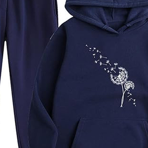 Chándales bordados de invierno para hombre de primera calidad, cuello con capucha y logotipo pesado de calidad personalizada, venta completa sólida, conjuntos en blanco impresos de primera calidad - Product Image 3