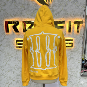 Sweat à capuche zippé de haute qualité, personnalisé, tendance, imprimé en relief, fabriqué en usine, prix bas, sweat à capuche pour hommes, sweat à capuche pour hommes - Product Image 4