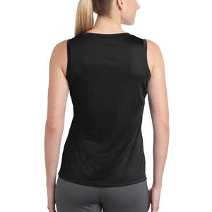 Super News <b>Tank</b> <b>Top</b> Yoga <b>Black</b> Ladies Sleeveless Shirt 100% Cotton Solid Breathable Quick Dry - Product Image 2