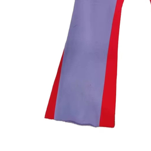 Pantalon de survêtement évasé pour homme de qualité supérieure, taille mi-haute, avec logo personnalisé, coupe droite, léger, décontracté, respirant, en toile - Product Image 6