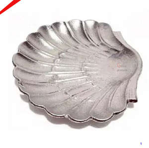 จานอลูมิเนียมโลหะสีเงินสำหรับร้านอาหารโรงแรมและบาร์ - Product Image 3