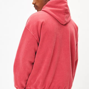 Sudadera con capucha estampada Fabricantes de algodón ligero Terry Fabric Impresión personalizada Ropa informal Sudadera con capucha al por mayor para hombres - Product Image 3