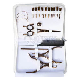 Kits de herramientas de extensión de cabello, material de acero inoxidable, kits de herramientas de extensión de cabello, superventas, novedad - Product Image 2