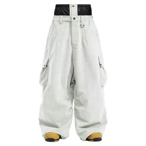 Trending Precio al por mayor Pantalones de esquí de nieve Loose Fit Snowboard Impermeable Ropa de deporte al aire libre - Product Image 6