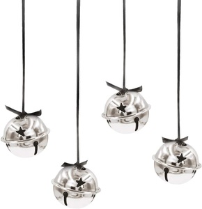 2025 superventas Jingle Bell Navidad Metal Festival boda Decoración Surtido de cuentas sueltas para DIY colgantes para mascotas modernos - Product Image 6