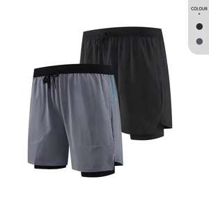 Pantalones cortos ligeros de lona para Hombre | Look cargo para gimnasio y correr - Product Image 6
