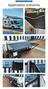 天井自动伸缩折叠臂CIGS柔性太阳能电池板遮阳篷 - Product Image 6