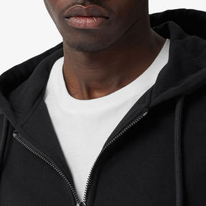 Men's Custom Logo Cotton Oversized Hoodie Premium Quality <b>Zip</b> <b>up</b> Hoodie OEM Plain Heavyweight Hoodie - Product Image 5