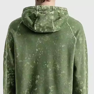 เสื้อฮู้ดดี้ผู้ชายแบบฟอกสี ผ้าทนทาน สวมใส่สบาย เหมาะสำหรับใส่ลำลอง สไตล์สตรีท และใช้ในชีวิตประจำวัน - Product Image 5