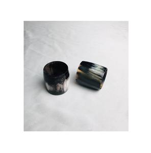 Servilletero de cuerno de búfalo decorativo para mesa de Hotel y hogar, de tamaño personalizado servilletero, forma redonda para artículos de mesa, servilletero Natural - Product Image 6