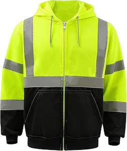 Sweat-shirts de sécurité de qualité supérieure, sweat-shirts en polaire réfléchissants haute visibilité, équipement de protection individuelle pour le froid - Product Image 1