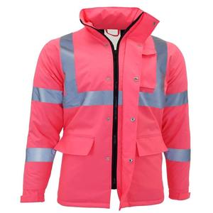 Chaqueta de seguridad para hombre, ropa de trabajo, chaqueta de alta calidad con logotipo personalizado y etiqueta, la mejor venta, chaqueta de invierno de seguridad impermeable marina para invierno - Product Image 1