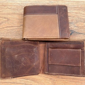 100% Real Genuine Leather <b>Men's</b> Wallet, Purse <b>Card</b> Holder, <b>Best</b> Gift for <b>Men</b> Handmade Carbon Money Pocket - Product Image 2
