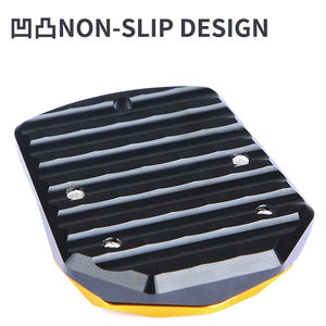 Moto XMAX <span class=keywords><strong>Kickstand</strong></span> anti-selip, dasar dukungan CNC paduan aluminium <span class=keywords><strong>Pedal</strong></span> ekstensi untuk sepeda motor XMAX 300 bagian - Product Image 3