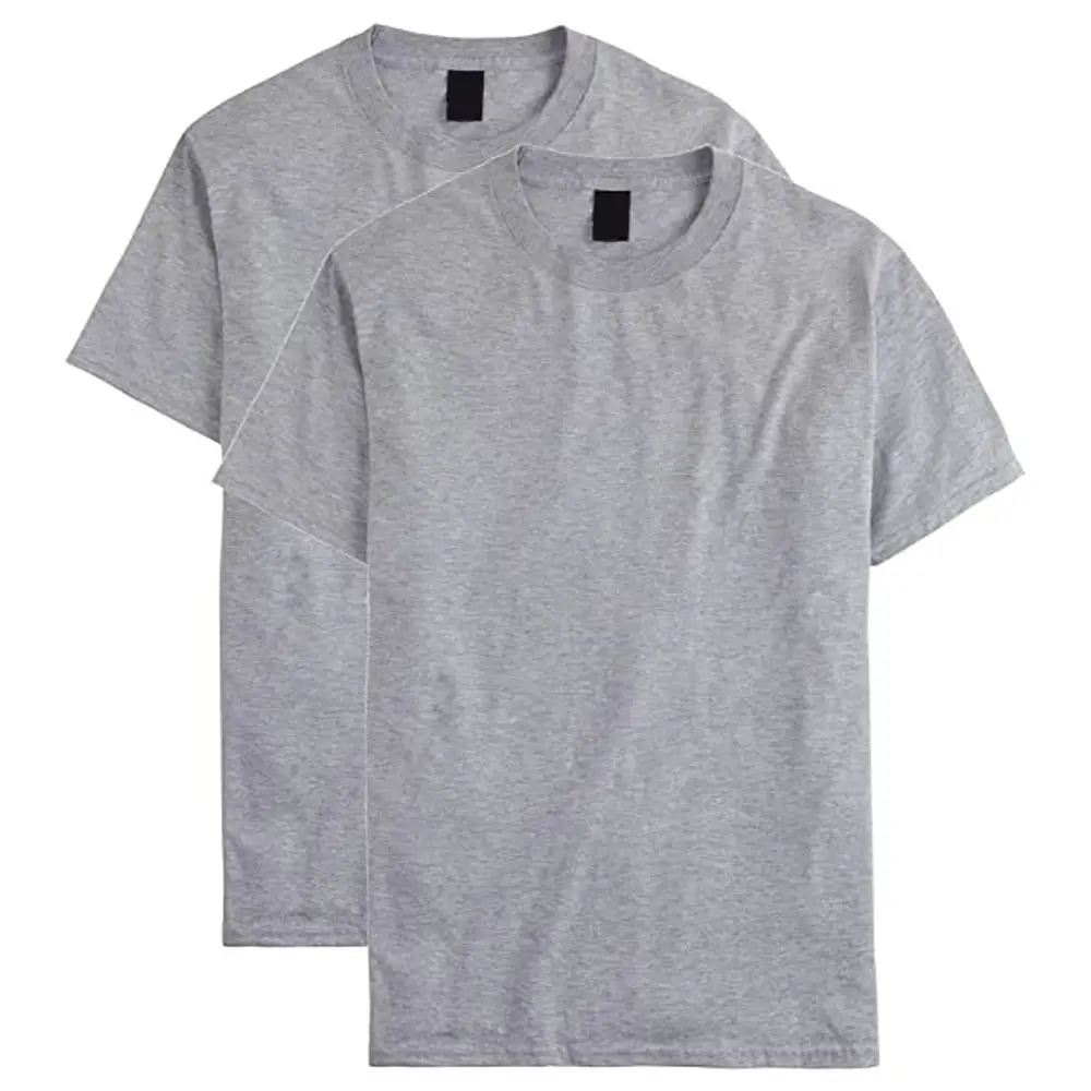 T-Shirt da uomo manica corta Beefy taglia uomo Value Pack T-Shirt sportiva da uomo in cotone 95 di alta qualità personalizzata 5 Spandex