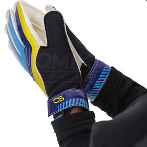 Gants de gardien de but en cuir PU de qualité professionnelle entraînement sportif économique équipement de protection respirant avec marque privée - Product Image 2