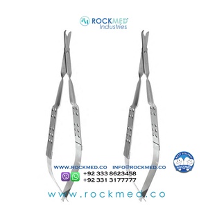 Rockmed Arte ไมโครผ่าตัดตะขอผูกกรรไกรผ่าตัดฤดูใบไม้ผลิคู่มือเครื่องมือผ่าตัดทันตกรรมได้รับการรับรอง CE รับประกัน3ปี - Product Image 1