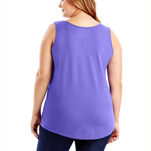 Camisetas sin mangas cortas transpirables de algodón de alta calidad para mujer, camisetas sin mangas cortas, chaleco, precio al por mayor, tarifa barata 2025 - Product Image 4