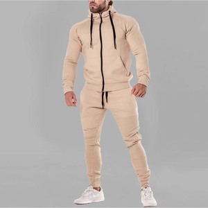 Survêtements personnalisables en polyester pour hommes Survêtement tissé à la mode pour l'entraînement, la course à pied et le sport pour l'extérieur - Product Image 1
