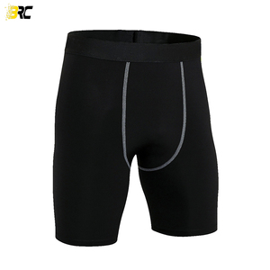 กางเกงรัดกล้ามเนื้อขาสั้นสำหรับผู้ชาย,กางเกงออกกำลังกายขาสั้นสำหรับวิ่งเล่นกีฬาผ้าสแปนเด็กซ์สไตล์ใหม่ปี2022 - Product Image 2