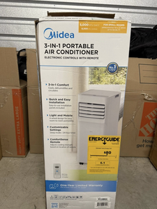 เครื่องปรับอากาศเคลื่อนที่ Midea 12,000 BTU DUO Smart Inverter รุ่นใหม่ พร้อม WiFi ท่อคู่ ประหยัดพลังงานระดับ A COP 1200 - Product Image 6
