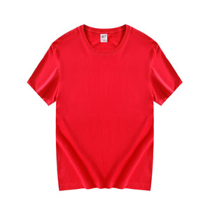 OEM Logo Unisex 60% algodón 40% poliéster cuello redondo Camiseta en blanco CVC algodón moda camiseta para hombres - Product Image 2