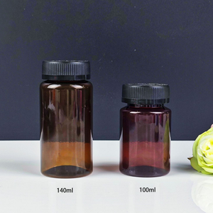 100ml 140ml bouchon à vis bouteille de médecine santé pilule capsule bouteille vide PET bouteille en plastique pour la fabrication pharmaceutique Vietnam - Product Image 1