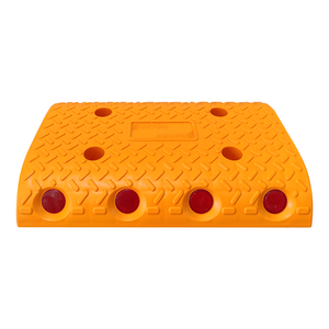 ยางชะลอความเร็วสีเหลืองรีไซเคิลเพื่อความปลอดภัยบนท้องถนน-25 x 35 x 5 ซม. - Product Image 5