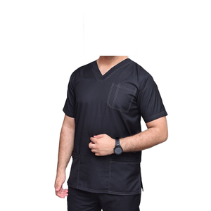 Trajes de enfermería uniformes de hospital hechos de algodón/poliéster Spandex disponibles para venta al por mayor - Product Image 6