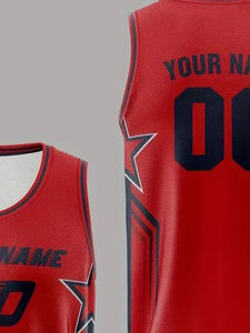 Camiseta de Baloncesto Unisex de Talla Grande con Logotipo Personalizado, Ropa Deportiva Cómoda, Transpirable, de Secado Rápido, Estilo Moderno, Técnica de Impresión - Product Image 5