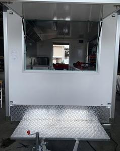 รถเข็นสแตนเลสสตีล3.0พรีเมี่ยมสำหรับขนมขบเคี้ยวขนมฮอทด็อกอาหารและขนมที่ใช้ได้กับอุตสาหกรรมอาหาร - Product Image 3