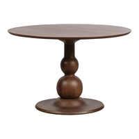 Ensemble de table à manger en bois massif traditionnel moderne, hauteur réglable, 4 places, écologique, durable, meubles pour hôtel, restaurant, maison