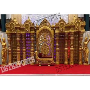 Grand Manavarai Tamil Hindou Mariage Scène Tamilienne Hindou Mariage Décoration de Scène Manavarai Mariage Tamil Hindou Manavarai Scène - Product Image 1