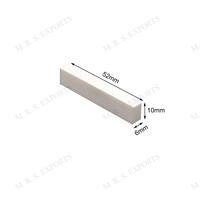 Bone Rectangle Guitar Nuts And Saddles Polished Natural Craft For Home Decoration Durable Bleached and Unbleached