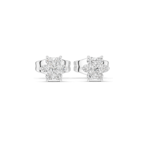Pendientes de Diamantes de Laboratorio de 0.156 CT, Claridad VVS-VS EF, Oro de 18KT, 14KT, 10KT y Plata 925, Oro Rosa, Amarillo y Blanco - Product Image 3