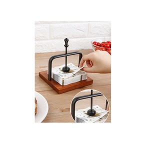 Caja de pañuelos de madera AMC de la mejor calidad, modelo AMCR100392 con servilletero de diseño antiguo para mesas de restaurante de Hotel en casa - Product Image 1