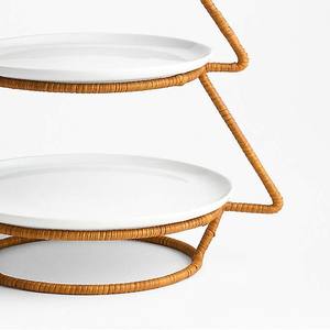 Place plate rattan <b>Christmas</b> <b>tree</b> decor <b>modern</b> handcrafted holiday ornament sustainable Vietnam OEM ODM decorative sculpture - Product Image 6