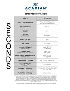 Côn Trùng Màn Hình 50% Ánh Sáng Bị Chặn Vinyl Đùn Tráng Polyester Lưới Nhựa Màn Hình Lưới Cho Khách Sạn Hàng Hiên Cửa Ra Vào Cửa Sổ - Product Image 6